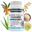 Super Colon Cleanse - 15 dages rengøring, Colon Cleanse piller, Colon Cleanser & Detox, Psyllium Husk