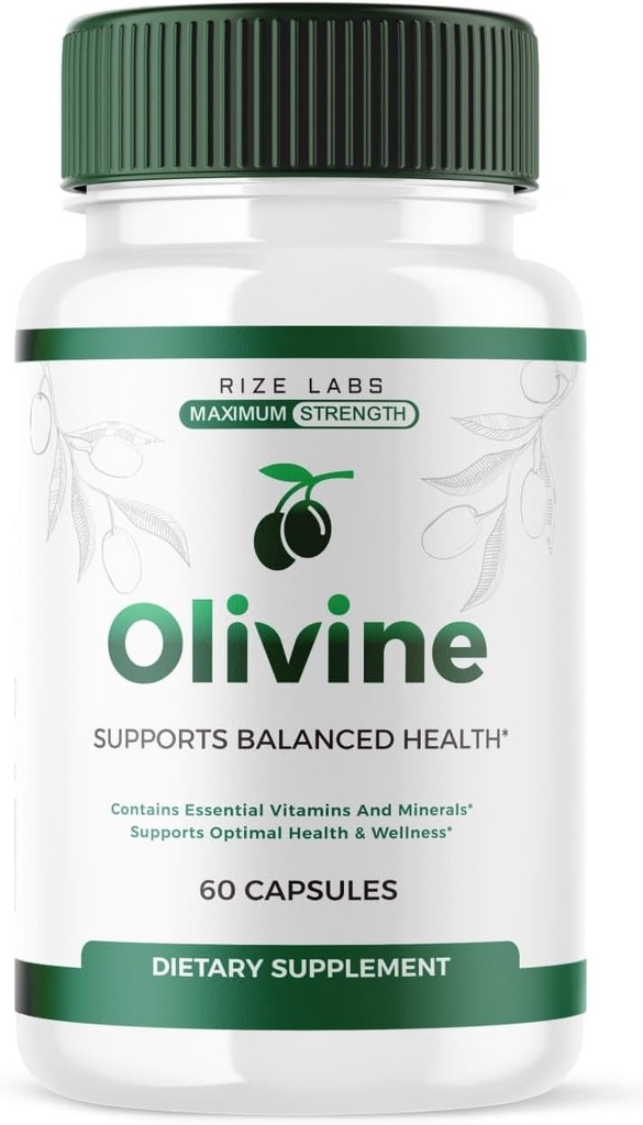 rize labs (Officiel Olivin vægttab supplement, Superfood kapsler for Total Body Wellness og en sund livsstil, piller til Leaner Physique, Oli Vin Anmeldelser, Avanceret (60 kapsler)