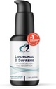 Designs for Health Liposomal D Supreme Vitamin D Flydende - 2500 IE D3 + vitamin K (K1 + K2) - Liposomes for Superior Absorption - Non- GMO supplement (100 Servere / 1.7oz)