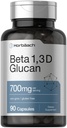 Horbäach Beta Glucan 1 3D 700 mg 1, 4; 90 Kapsler 1, 4; Beta 1,3, 1,6 D Glucan 1, 4; Non- GMO, Gluten Free Supplement