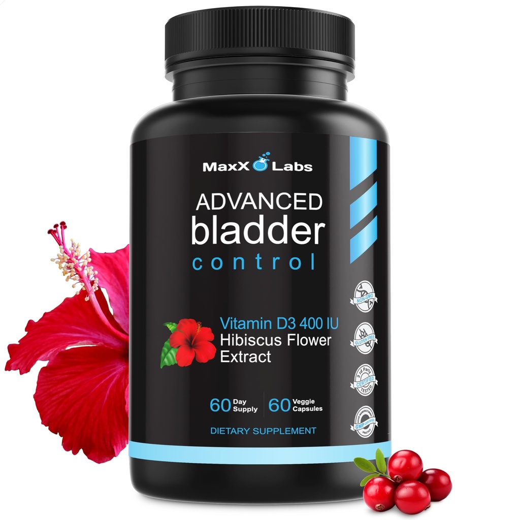 Avanceret Bstige Control Kosttilskud til kvinder og mænd - Understøtter urinveje Tract Sundhed - Hjælper overaktive Bstige & Urinveje Infektion - Cranberry Pills w / Pumpkin Seed Oil Extract