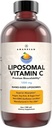 AMANDEAN Liposomal Vitamin C 1000mg. Flydende VIT C tillæg. Immunstøtte, hudsundhed, collagen produktion. Hurtig Absorbing Antioxidant Levering. Quality-C, Soy- Free, Vegan, Non- GMO.