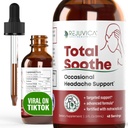 Rejuvica sundhed i alt Sothe - Advanced Lejlighedsvis Hovedpine Support - Flydende Levering for bedre Absorption - Feverfew, Riboflavin, Butterbur, Black Pepper & Mere!