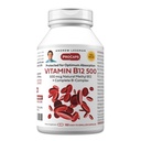 ANDREW LSSMAN Vitamin B12 500 180 Kapsler - Absorption- Protected Methylcobalamin (Natural Coenzym Vitamin B12), Essential for Energy and Stress Support, Plus B- Complex, Let at synke kapsler