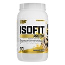 Nutrex Forskning IsoFit Whey Protein Powder Instantized 100% Whey Protein Isolate (30 Servere (pakke med 1), Bananas Foster)
