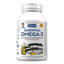 ANDREW LESSMAN Essential Omega-3 Unflavored - 180 Softels - Ultra-Pure, High Potence Omega-3 Olies. Høj DHA, ingen stomach, ingen kontaminanter, ingen kviksølv. Lille let at synke bløddele