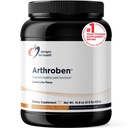 Design for sundhed Arthroben Lemon Lime Flavor - Collagen Peptider Powder + botanicals til at hjælpe med at understøtte sunde joints - Peptider drikke mix, non-GMO (30 Servere / 420g)