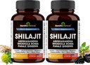 Shilajit Pure Himalayan for mænd & kvinder Note 124; 120 Kapsler med Ashwagandha