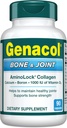 Genacol Bone & Joint - Calcium, vitamin D3, bor & ultra-hydrolyseret kollagen, sundhedstillæg, understøtter Knoglestyrke, 90 kapsler (30-dages forsyning)