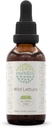 HerbEra Wild Salat B60 Alkohol- Free Herbal Extract Tinktur, Koncentreret Flydende Drops Natural Wild Salat (Lactuca virosa) (2 Fl Oz)