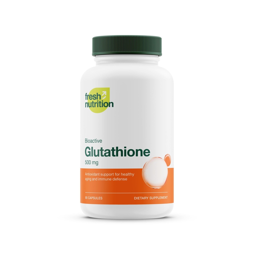 Glutathione Supplement Kapsel - Stærkest DNA Verificeret Glutathione Reduceret - Vegansk Friendly, Ikke GMO, Gluten & Soy Free