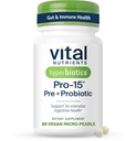 Hyperbiotika Vital Nutrients Pro- 15 Prebiotika og Probiotika til kvinder og mænd