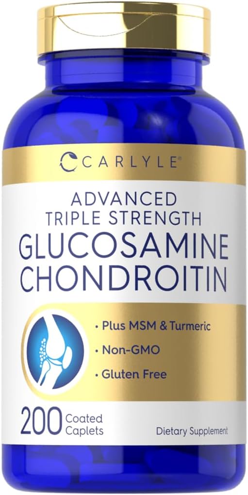 Carlyle Glucosamin Chondroitin MSM Turmerisk * 124; 4050 mg