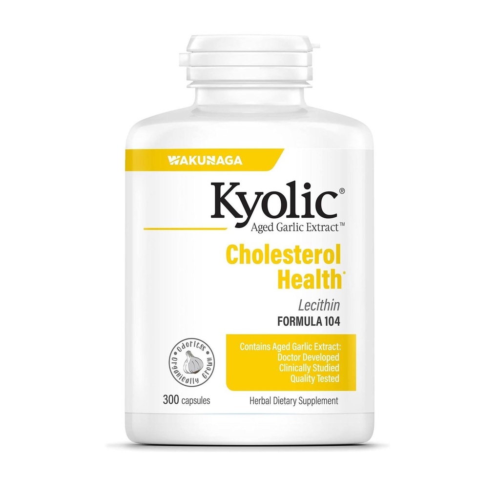 Kyolsk aged hvidløg Extract Formel 104, Cholesterol Sundhed
