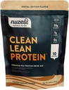 Nuzest - Pea Protein Powder - Clean Lean Protein, Premium Vegan Plant Protein Powder, Dairy Free, Gluten Free, GMO Free, Protein Shake (8, 8 Ounce (pakke med 1), Saltet Caramel)