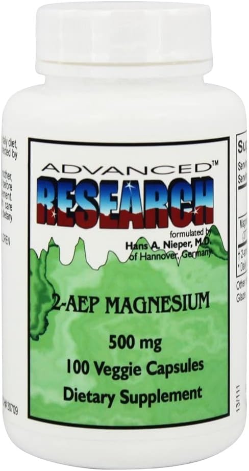 Avanceret forskning - 2- AEP Magnesium 500 mg. - 100 Vegetabilske kapsler
