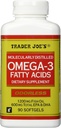 Trader Joe 's Molekulært Destilleret Omega-3 Fedtsyrer Kosttilskud