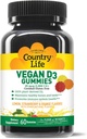 LAND Life Vegan D3 Gummies, 60 Greve