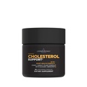 Livingood Daily Cholesterol Support med hvidløg, CoQ10, E-vitamin, Bergamot, Plant Steroler til krop og hjerte sundhed support, Understøtter LDL og triglycerider, Gluten Free, Vegan, 60 Kapsler