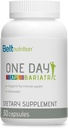 Bariatric Multivitamin - En per dag Bariatric Vitamin og Min - 30-Grev Bariatrical supplement kapsler - Nutrient- Rich Unflavored Multivitamin med jern