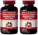 mangosteen kapsler - MANGOSTEEN FRUIT EXLLEX MED RESVERATROL, ACAI FRUIT, POMEGRANAT, NONI FRUIT, GOJI BERRY - Pomegranatvitaminer til hukommelse - resveratrol supplement - 2 flasker 120 Cap