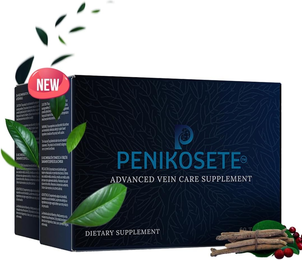 Reduce Varicose Veins & Boost Circulation w / 60 Easy- to- Swallow Ayurvedic Tablets of Ashwagandha, Punarnava, gurkemeje & Triphala Budd124; Reduce Leg, Ankle & Feet Hævelse, Support Rektal Health - Pack of 2