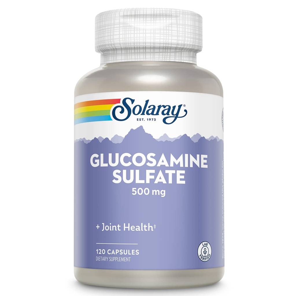 SOLARAY Glucosamine Sulfate 500 mg