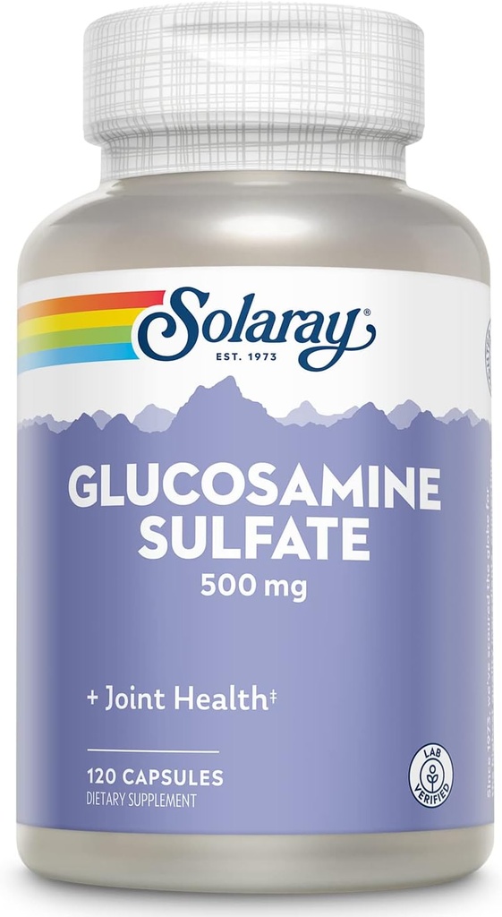 SOLARAY Glucosamine Sulfate 500 mg