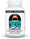 Source Naturals B-50 Complex - Supports Energy Production* - 50 mg - 100 Tablets