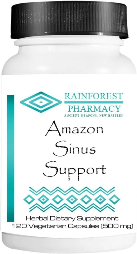 Sinus Support - 120 Vegetariske Kapsler, 500 mg