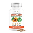 Papaya Frugt Enzyme kapsler til fordøjelse, Bloating Relief, immunforsvar for mænd og kvinder - 1500mg Organic Papaya pulver Per servering - 180 Veggie kapsler - Non- GMO, Gluten- Free, Vegan- Friendly