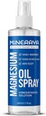 Magnesium Oil Spray 7 Fl Oz. 100% Økologisk, Ekstra Styrke Tematisk Magnesium Spray til Feet. Muscle Recovery & Sound Sleep