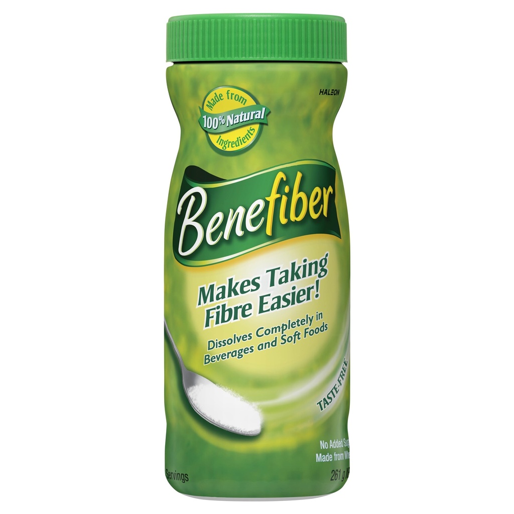 Benefiber Taste- Free, Sugar- Free Fiber Supplement Pulver til fordøjelsessygdomme 74 Servering 261g