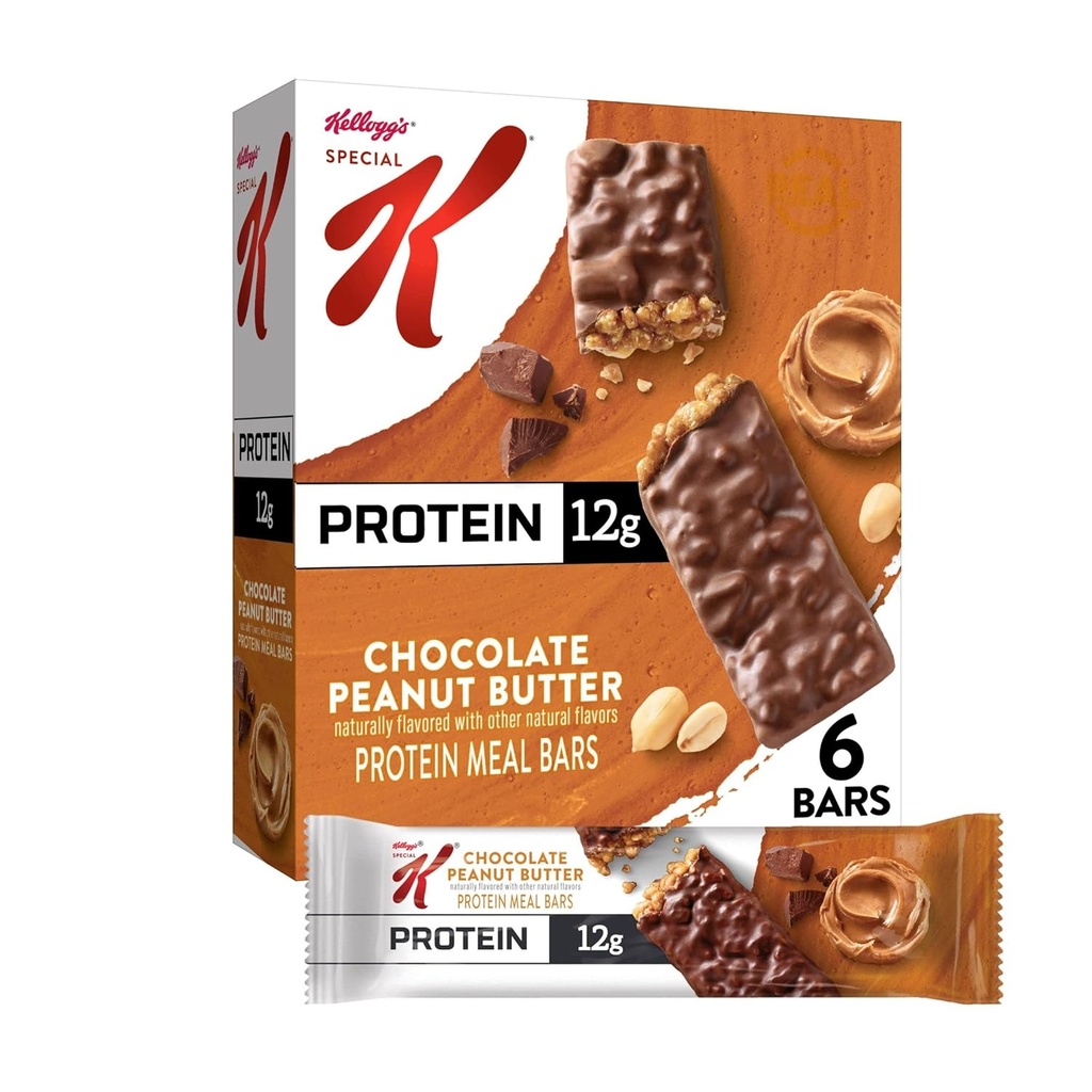 Kel Spc K 6pk Meal Bar Ch Størrelse 9.5z Kel Spc K 6pk Meal Bar Chokolade Peanutbutter