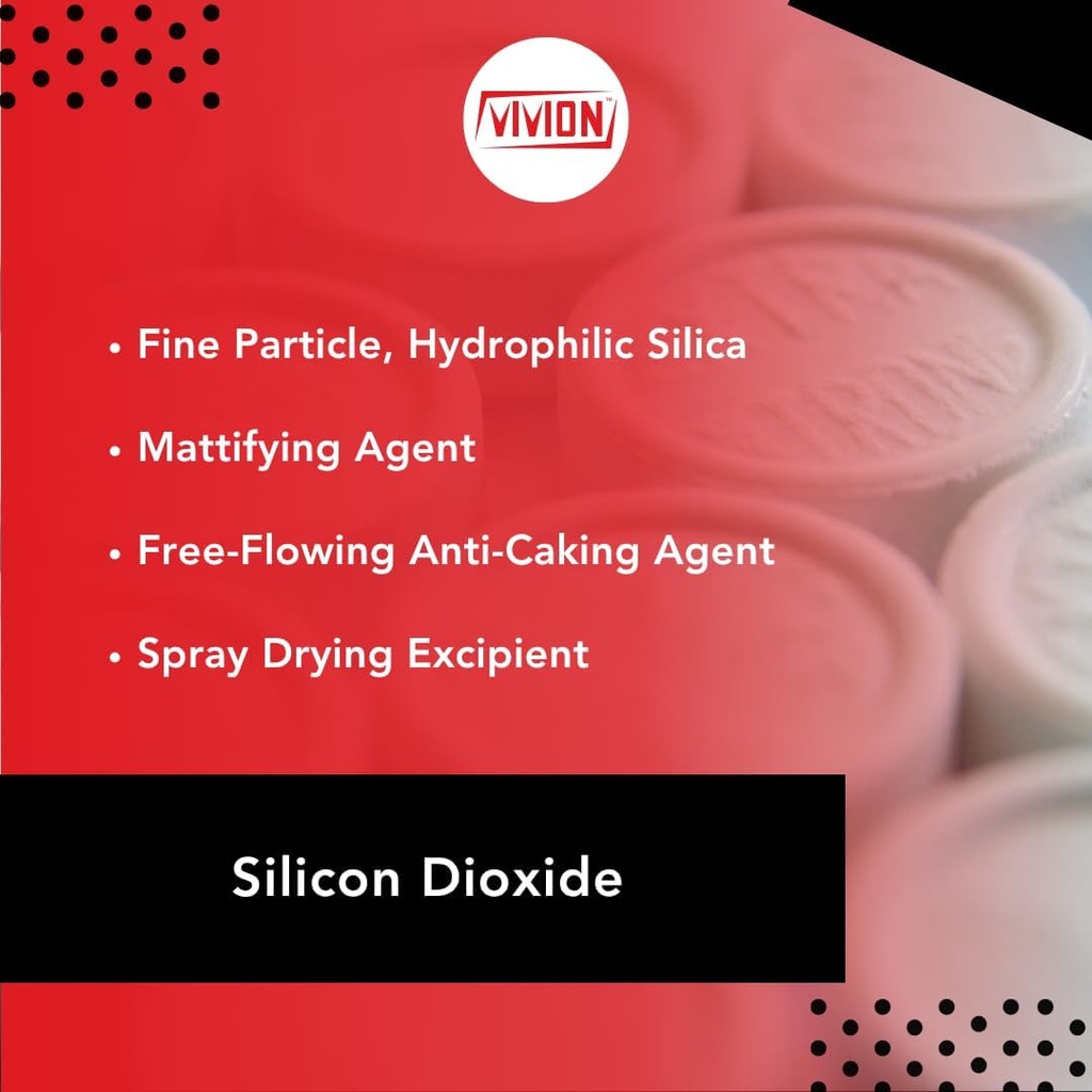 Siliciumdioxid pulver - Bulk 25 LB - Sipernat 22S Farmaceutisk Grade Milled Precipiteret Silica - Fugt-Absorbing Antikning Flow Agent - Spray Tørring Hjælpestof