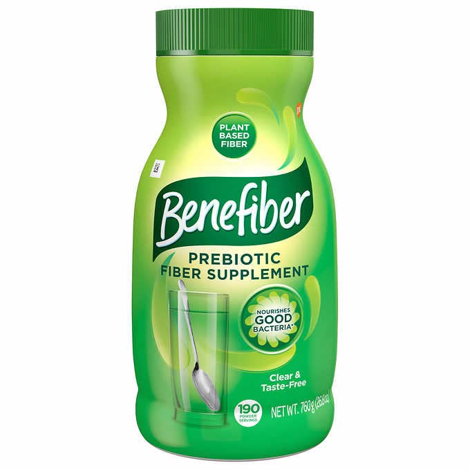 Benefiber Fiber supplement Powder 190 Servering - Sukker Free- Grit Gratis 722 gram (25.5 oz.)