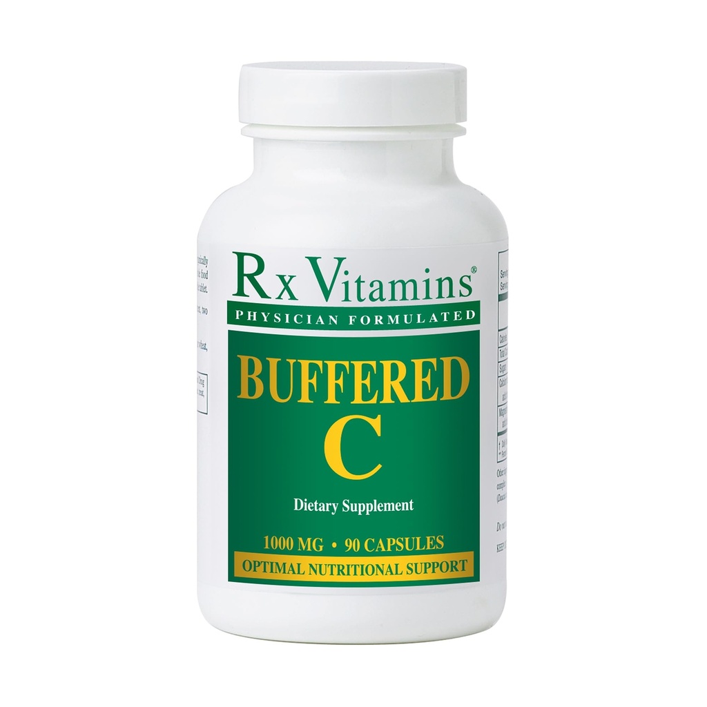 RX Vitaminer - Buffered C 500 mg 90 caps [Sundhed og skønhed]
