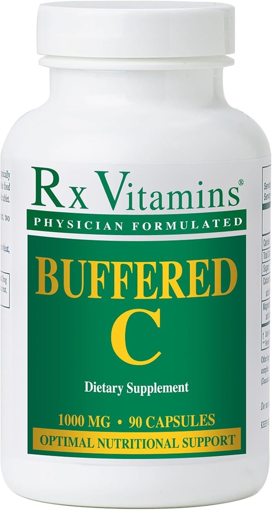 RX Vitaminer - Buffered C 500 mg 90 caps [Sundhed og skønhed]