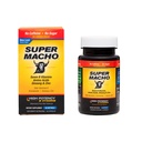 Super Macho Kosttilskud med høj potens Zink & 7 B Vitaminer, Ingen konserveringsmidler, Sukker eller Koffein, Lavet i USA, 50 Softgels (1 pakke)