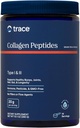 Trace Minerals Collagen Peptider - Sund ben & fælles støtte - Collagen supplement hjælpemidler Stærk hår, negle & hud - pulver supplement støtter Gut sundhed - Unflavored, 286g (14 Servere)