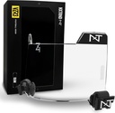 Nxtrnd VZR3 Football Visir, Curved Lens Technology, Fits Adult & Youth Football hjelme