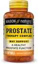 MASON NATURAL Prostata Terapi Kompleks med Saw Palmetto, Nettle Root & Pumpkin Seed Oil - Understøtter en sund prostata funktion *, 60 Softgels
