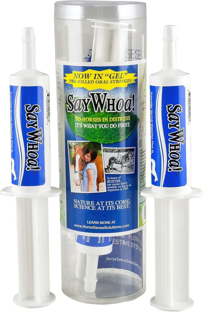 for heste i nød: fremmer normal fordøjelsesstrøm, blå, 4Wx10L