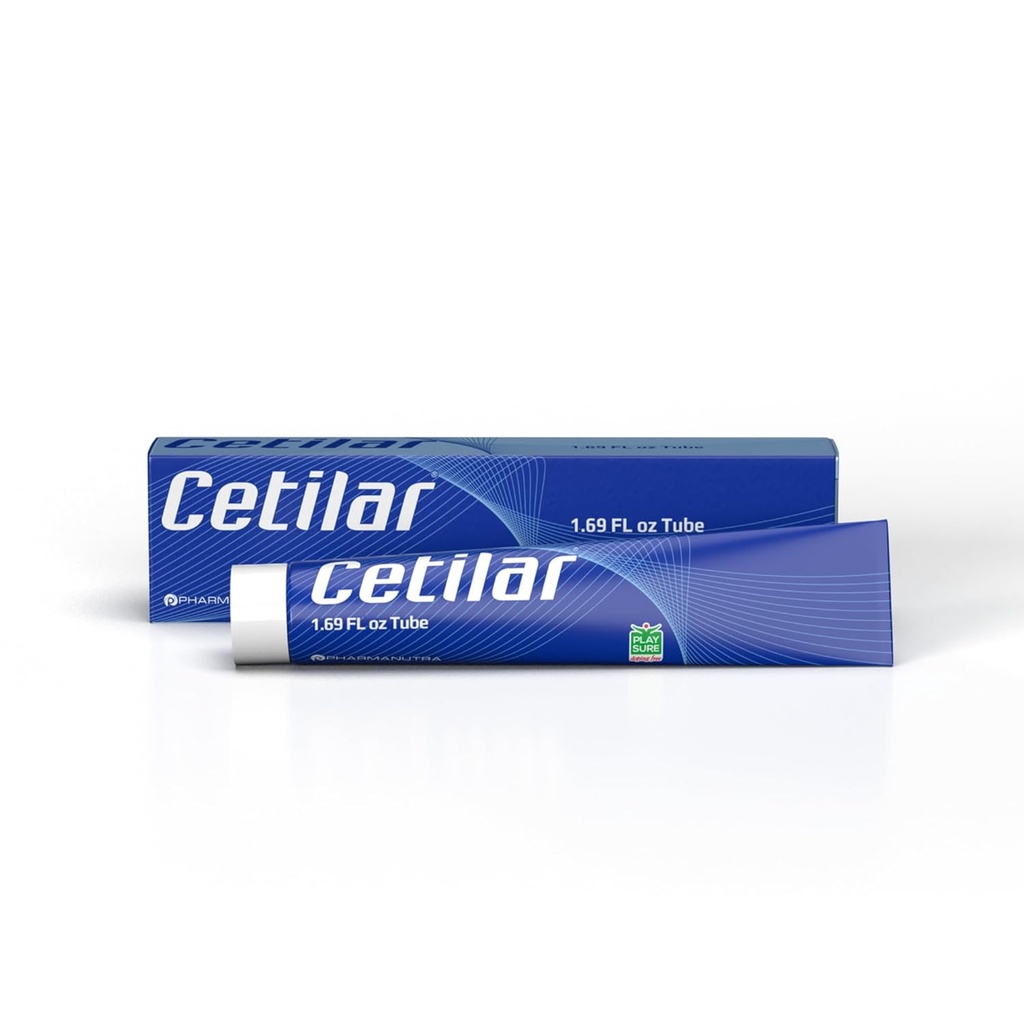 SpA Cetilar Cream med Patenteret Cetyleret Fedtsyrer til fælles & Muscle Pain Relief, Sprains & Sports Recoveries - Fast- Absorbing, Ikke- Greasy Formel - Ideel til atleter