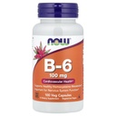 Nu fødevarer B- 6 100 mg 100 kapsler