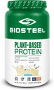 BioSteel Vegan Protein Powder - Vanilla, NSF for Sport, 1,8 lbs, 22g Protein, 25 Servering - Plant baseret Protein Powder med Brown Rice, Pea & Pumpkin Seed - Premium Plant Protein Powder