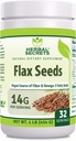 Urtehemmeligheder Organic Hel Hør Frø Supplemented 124; 14 G Per Serving Budding 124; Raw Vegan
