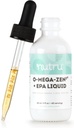 O- Mega- Zen3 + EPA Vegan Omega 3 DHA EPA Liquid Supplement - Algal Omega3 essentielle fedtsyrer - 2 Fl Oz