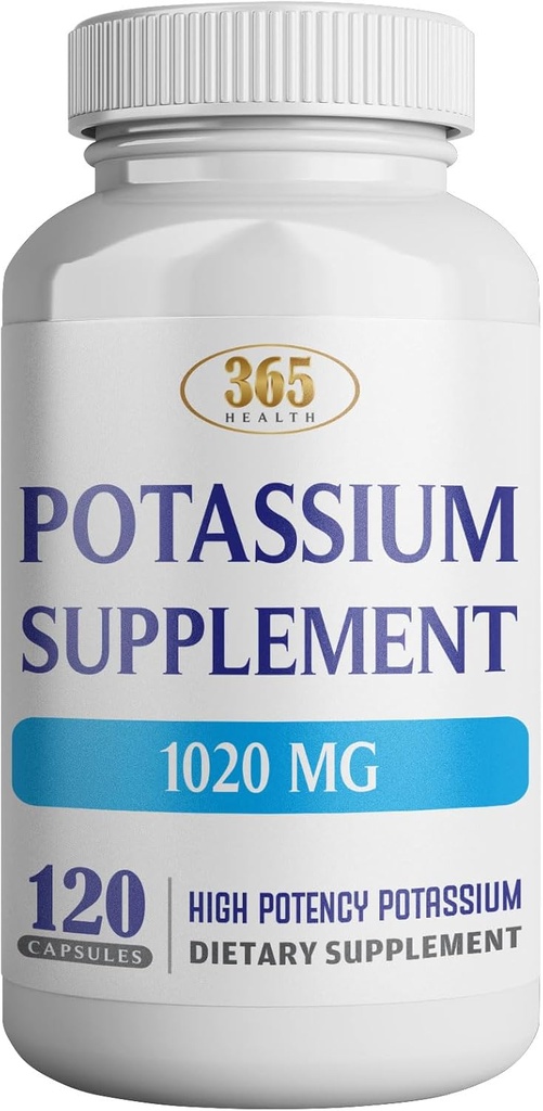365 Health Kalium Supplement 1020 mg