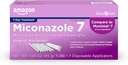 Basic Care Miconazol 7, Miconazol Nitrate Vaginal Cream 2 Procent, 7-Day Gær Infektion Behandling for kvinder, Feminin Care, 1,59 ounce (pakke med 1)